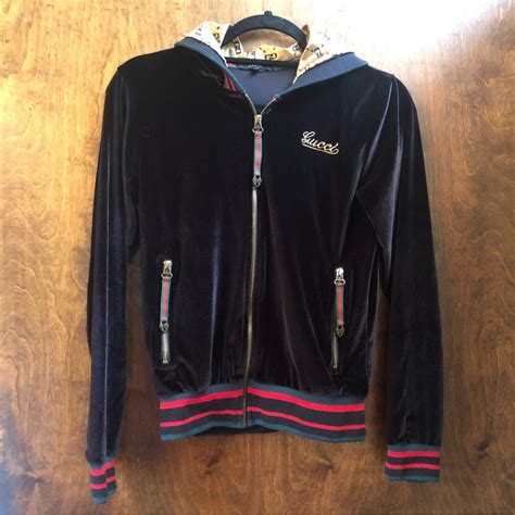 gucci sweater cheap womens|gucci velour sweatsuit.